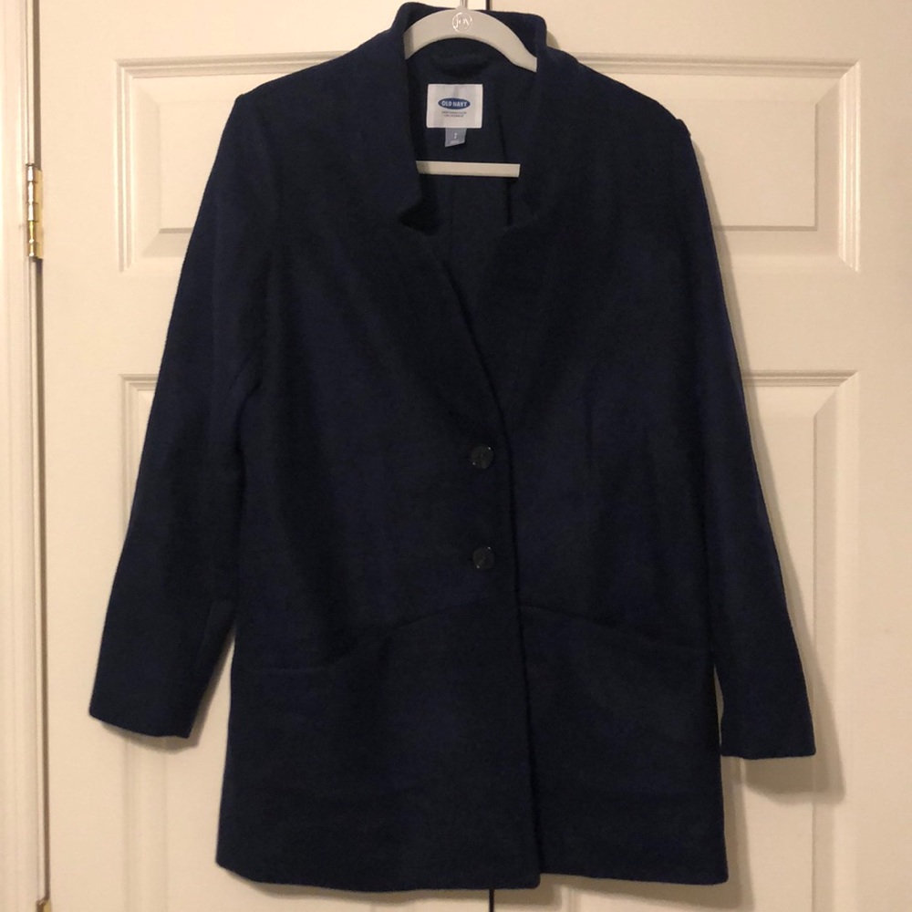 Old Navy Soft-Brushed Button-Front Coat - NWOT